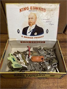 Cigar Box Full Of Keys