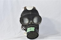 WWII British Civilian Duty Gas Mask w cover/ case