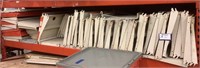 (Approx. 70) Assorted Shelving Parts