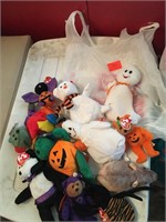 Small and medium Ty beanie babies