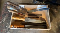 Various files and chisels