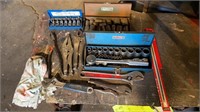 Adjustable wrenches, vice grips, carbide grit