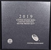 2019 US MINT LIMITED EDITION SILVER PROOF SET