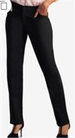 NEW Lee Women's Relaxed Fit Straight Leg Pants -