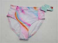 NEW DSG Girls High Waist Bikini Bottom - L