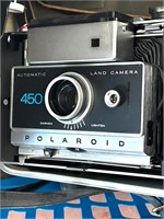 Vintage Cameras, Polaroid 450, One Step