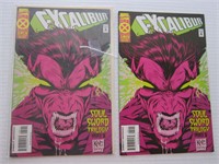 12 EXCALIBUR COMICBOOKS-1994