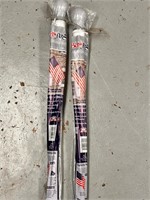 New 5’ Flag Pole Set of 2 - No flag included