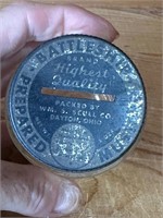 Cute Small Antique Lidded Jar