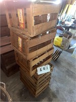 (5) Wooden Crates