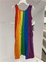 New rainbow dress-XL