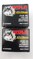 New Wolf 7.62x39mm Fmj Bullets