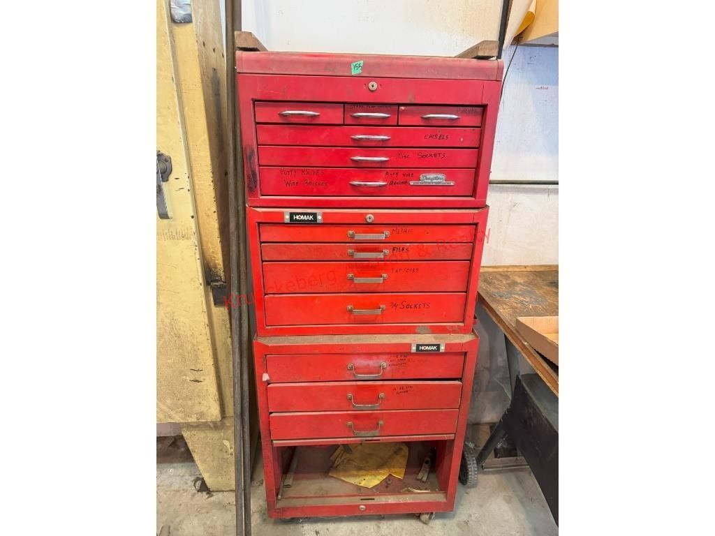 Homak Rolling Tool Chest