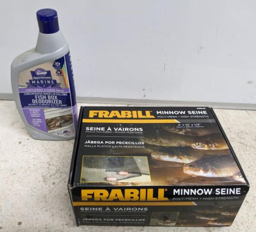 CLEANER AND FRABILL MINNOW SEINE