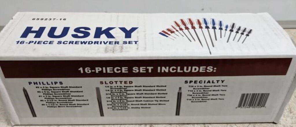 HUSKY SCREW DRIVER SET