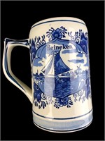 Handpainted Delft Blue Holland Heineken Mug