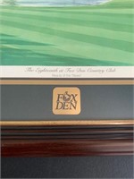 Fox Den Country Club Limited Edition Print