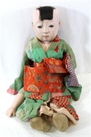 Antique Japanese Doll With Kimono
