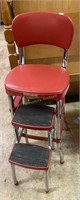 Cosco red step stool (good cond)