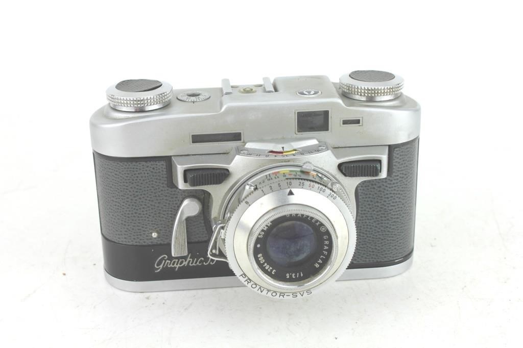 GRAFLEX GRAPHIC 35 35MM CAMERA