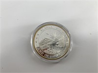 2007 A Alaska Mint 1 troy oz. silver round proof w
