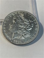 1884 P AU Grade Morgan Silver Dollar