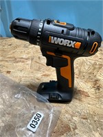 Worx 20v cordless drill WX100L works, no battery