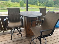 Table & 3 chairs outdoor