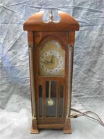 "Grandfather" Mantle Clock -Electric