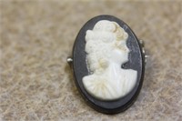 Vintage Cameo Pin