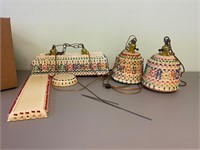 Vintage Decorated Hanging Lamps