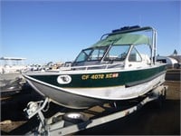 2000 Jet Craft 23' Boat And Trailer