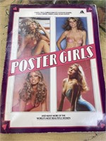 Vintage poster girls book