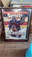 Signed Patrick Roy Sports Illustrated