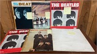 6 Beatles records all have some scratches and