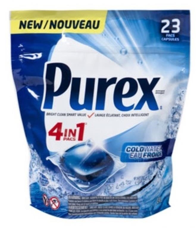 PUREX 23CT "Cold Water" Detergent Pacs