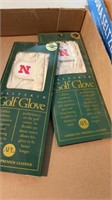 Nebraska Husker golf glove large