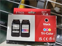2 pack ink Cartridge remanufactured