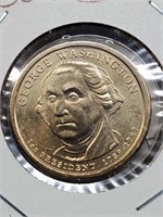 BU 2007-D George Washington Presidential Dollar