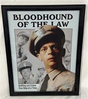 Bloodhound of the law Barney Fife