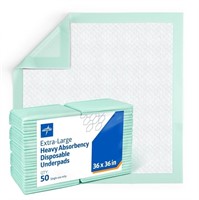 Medline Incontinence Bed Pads 36 X 36 Inches