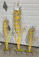 Wheat Sheaf Metal Art. Donated by Kelly &