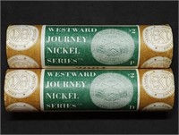 2004 P & D Westward Journey Orig. Nickel Rolls BU