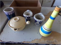 Pottery vases & wall pockets