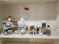 Contents of shelf