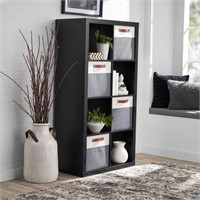 B3881  Black 8-Cube Storage Organizer