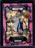 Chet Holmgren 2023-24 Panini Prizm Pink Cracked