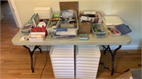 Huge Lot Office Supplies (table not included)