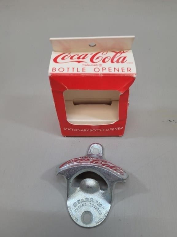 Drink Coca Cola Wall Mount Metal Bottle Opener 91