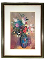 Odilon Redon "Bouquet of Flowers", Print